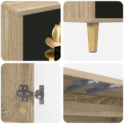 vidaXL TV Cabinet BREMEN 69 x 33 x 50 cm Sonoma Engineered Wood