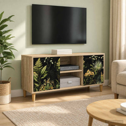 vidaXL TV Cabinet RHENEN 102 x 33 x 50 cm Sonoma Engineered Wood