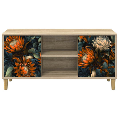vidaXL TV Cabinet LOCHEM 102 x 33 x 50 cm Sonoma Engineered Wood