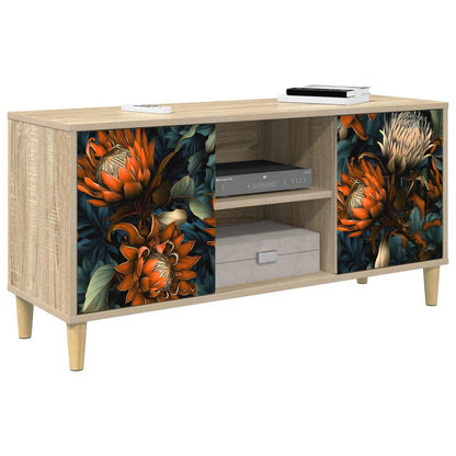 vidaXL TV Cabinet LOCHEM 102 x 33 x 50 cm Sonoma Engineered Wood