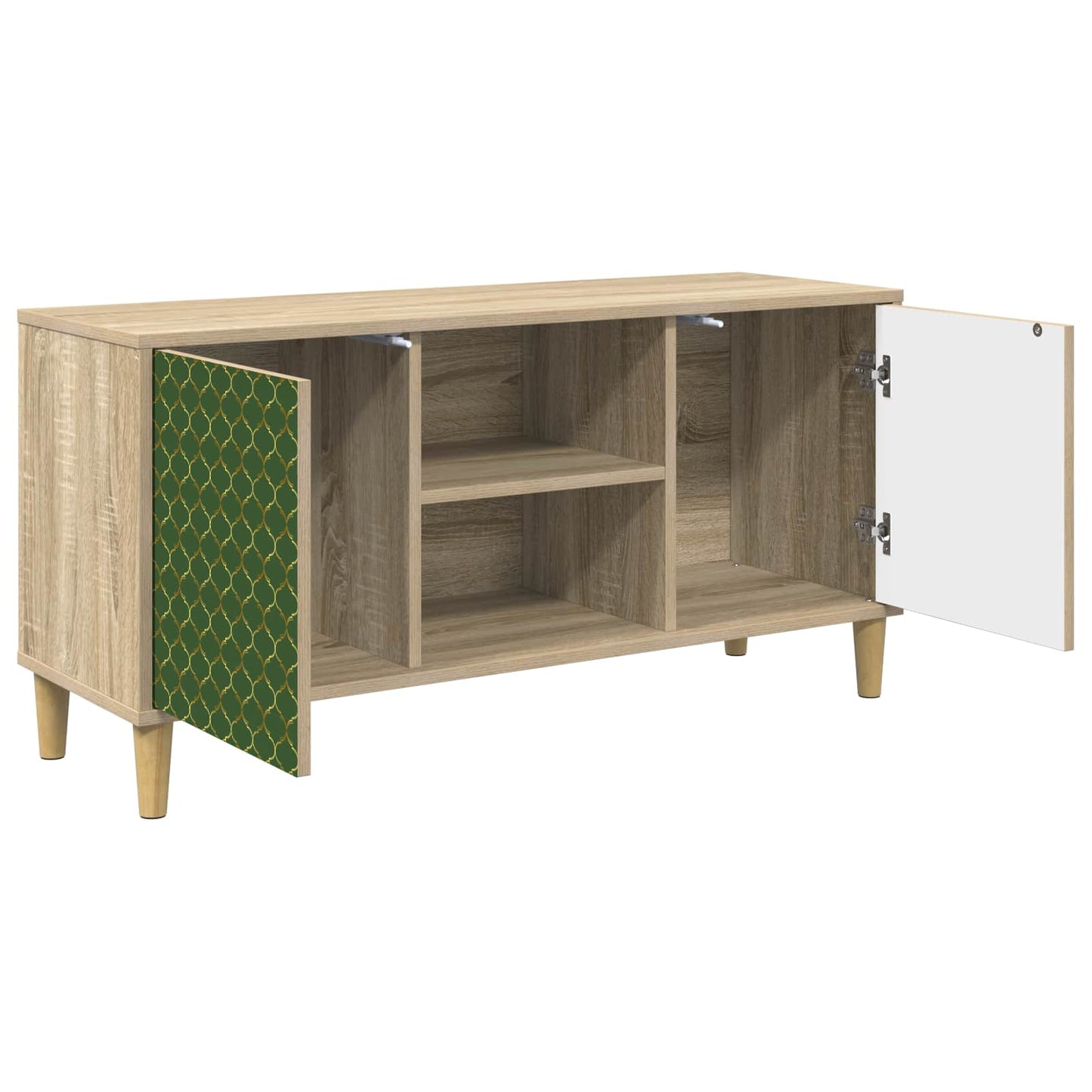 vidaXL TV Cabinet GELEEN 102 x 33 x 50 cm Sonoma Engineered Wood