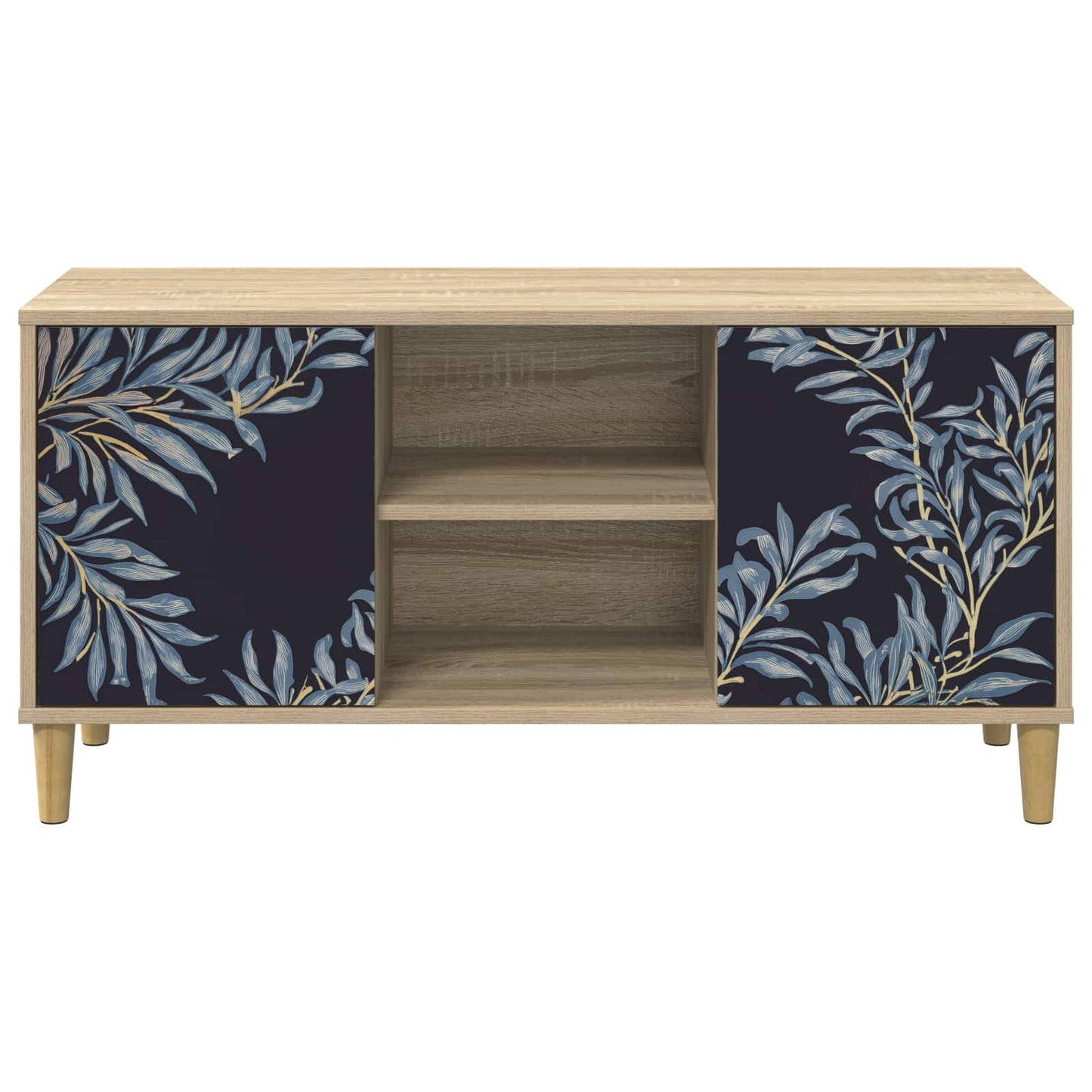 vidaXL TV Cabinet DOKKUM 102 x 33 x 50 cm Sonoma Engineered Wood