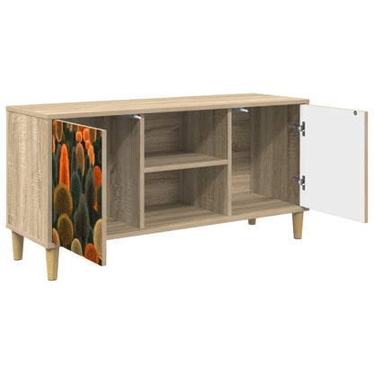 vidaXL TV Cabinet ZAANDAM 102 x 33 x 50 cm Sonoma Engineered Wood