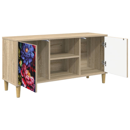 vidaXL TV Cabinet KIEL 102 x 33 x 50 cm Sonoma Engineered Wood