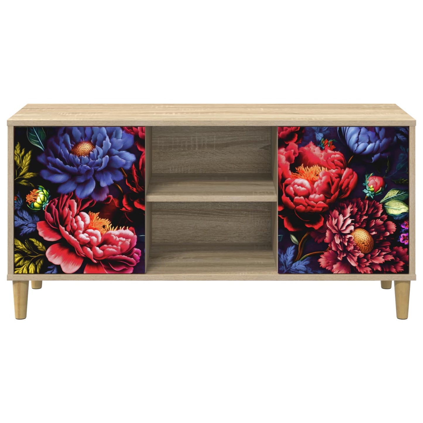 vidaXL TV Cabinet KIEL 102 x 33 x 50 cm Sonoma Engineered Wood