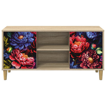 vidaXL TV Cabinet KIEL 102 x 33 x 50 cm Sonoma Engineered Wood
