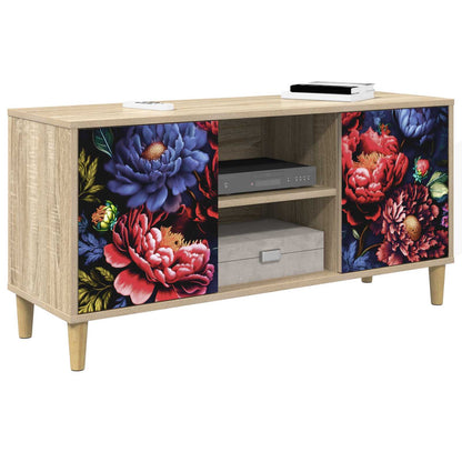 vidaXL TV Cabinet KIEL 102 x 33 x 50 cm Sonoma Engineered Wood