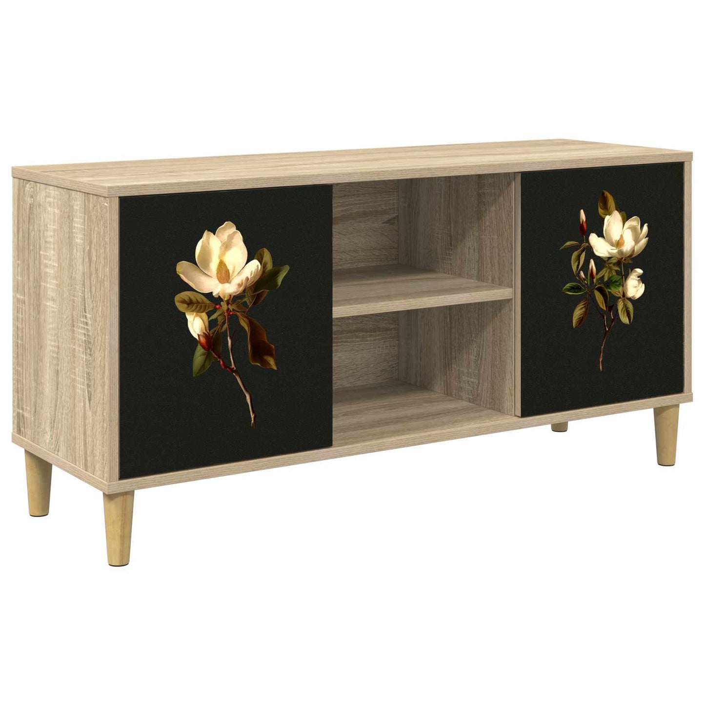 vidaXL TV Cabinet BREMEN 102 x 33 x 50 cm Sonoma Engineered Wood