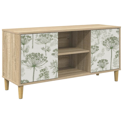 vidaXL TV Cabinet GOTHA 102 x 33 x 50 cm Sonoma Engineered Wood