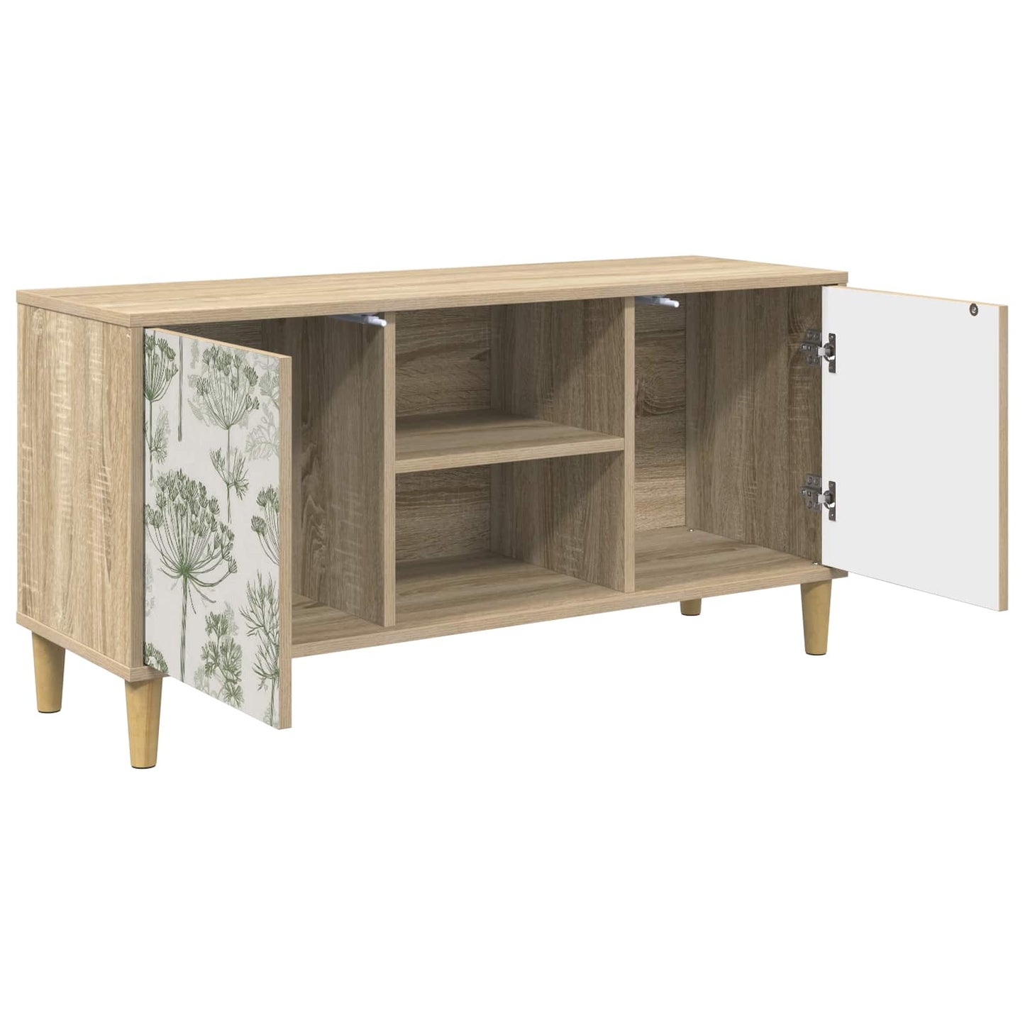 vidaXL TV Cabinet GOTHA 102 x 33 x 50 cm Sonoma Engineered Wood