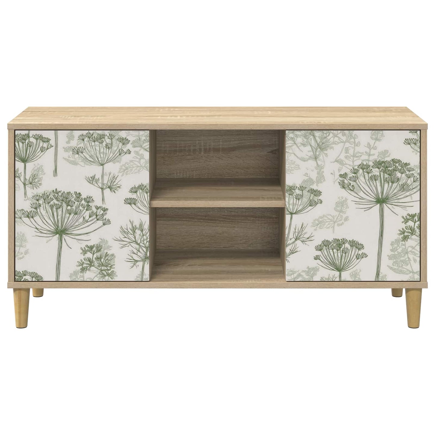 vidaXL TV Cabinet GOTHA 102 x 33 x 50 cm Sonoma Engineered Wood