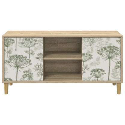 vidaXL TV Cabinet GOTHA 102 x 33 x 50 cm Sonoma Engineered Wood