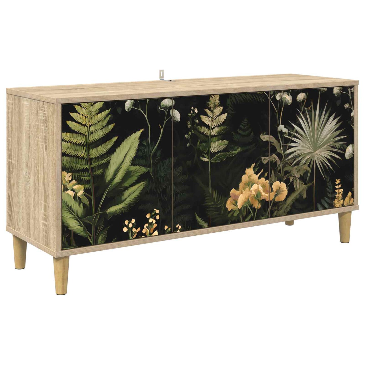 vidaXL TV Cabinet RHENEN 102 x 33 x 50 cm Sonoma Engineered Wood