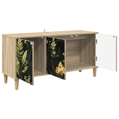 vidaXL TV Cabinet RHENEN 102 x 33 x 50 cm Sonoma Engineered Wood