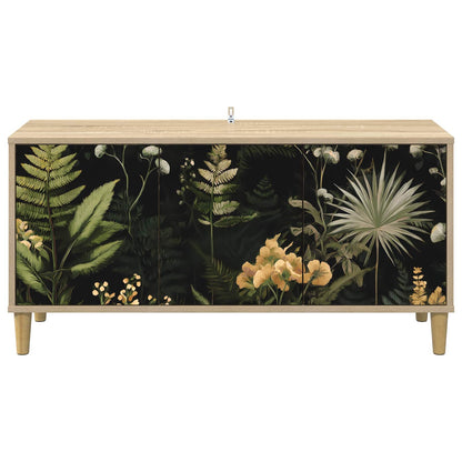 vidaXL TV Cabinet RHENEN 102 x 33 x 50 cm Sonoma Engineered Wood