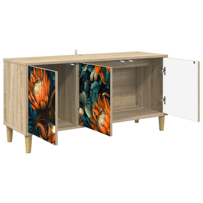 vidaXL TV Cabinet LOCHEM 102 x 33 x 50 cm Sonoma Engineered Wood