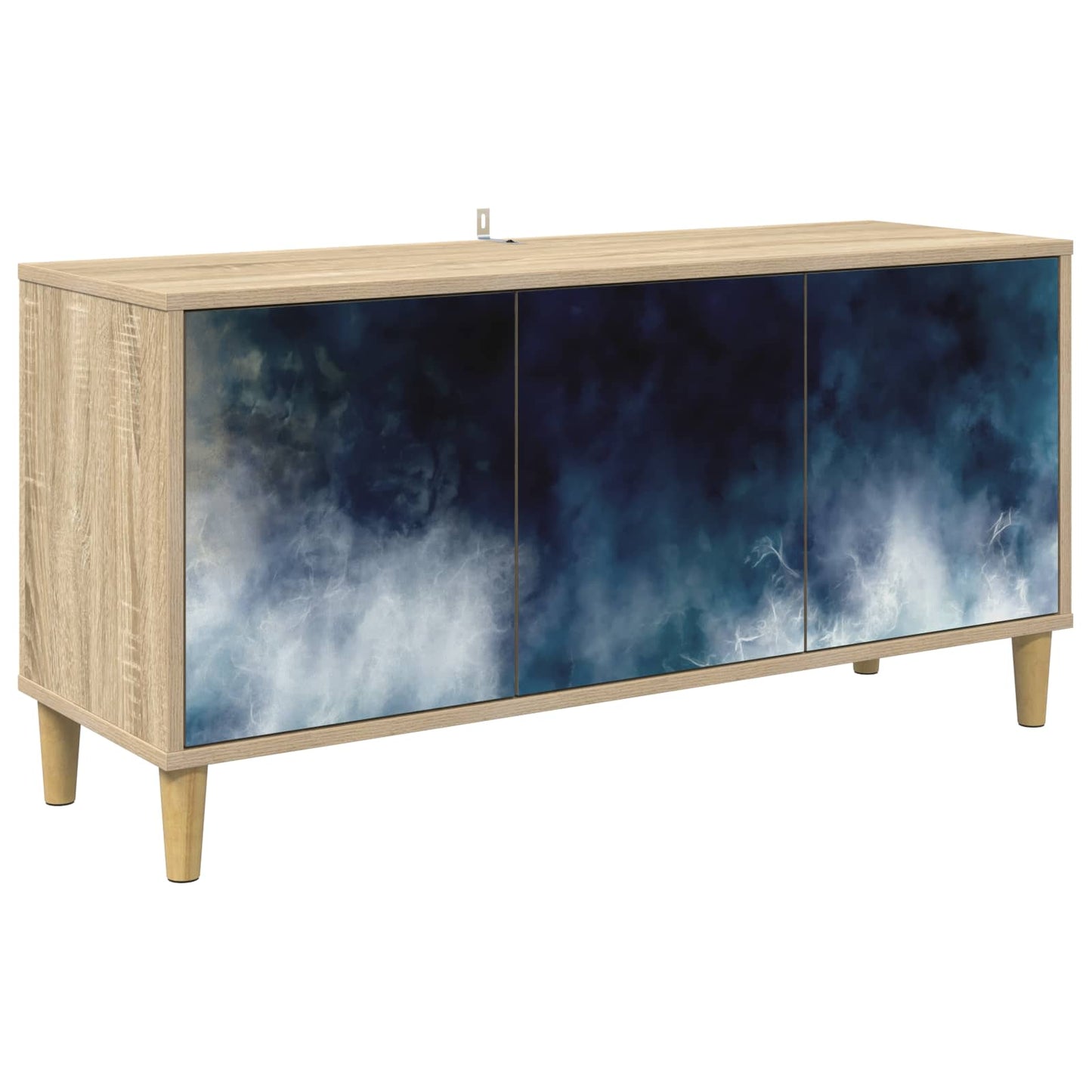 vidaXL TV Cabinet RAALTE 102 x 33 x 50 cm Sonoma Engineered Wood