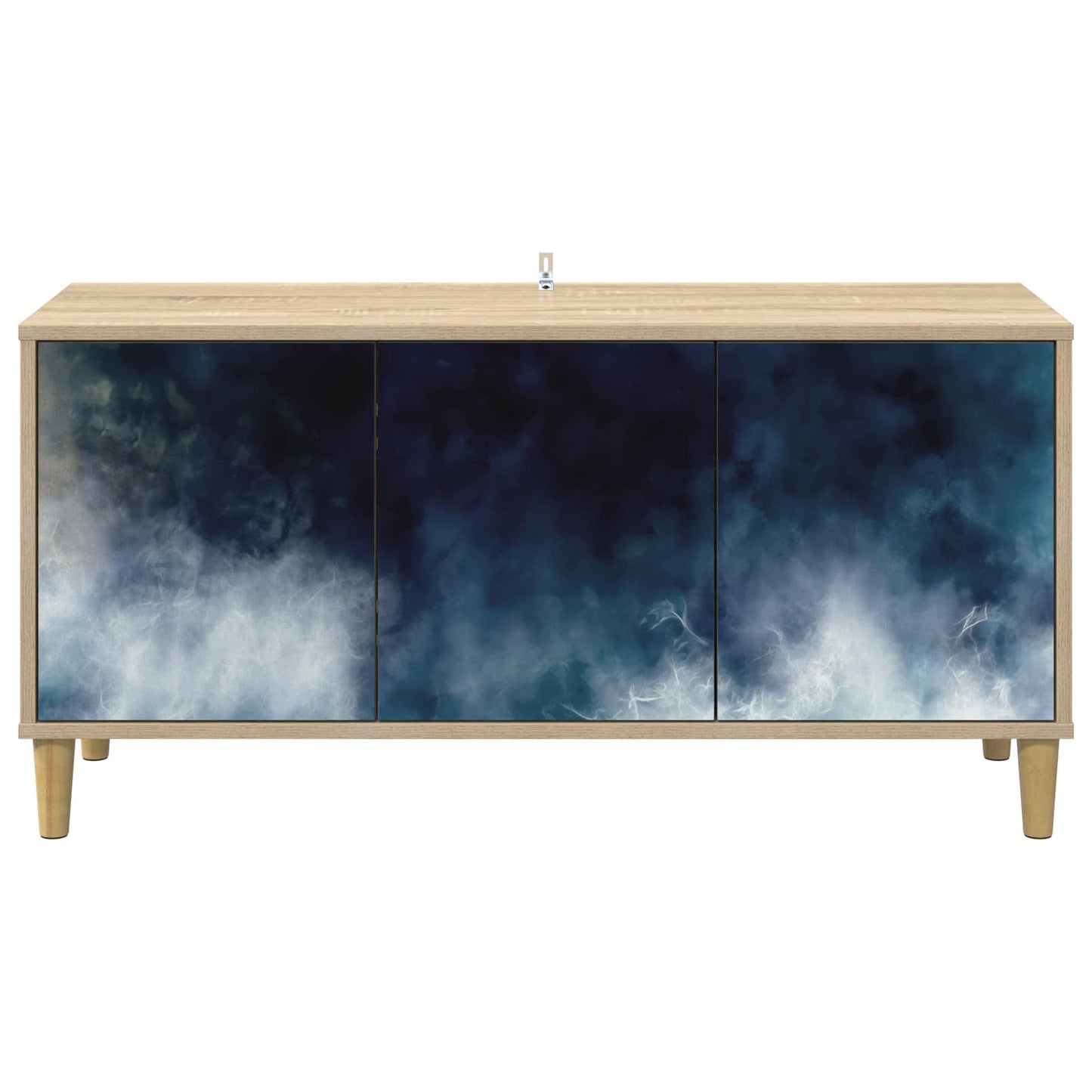 vidaXL TV Cabinet RAALTE 102 x 33 x 50 cm Sonoma Engineered Wood