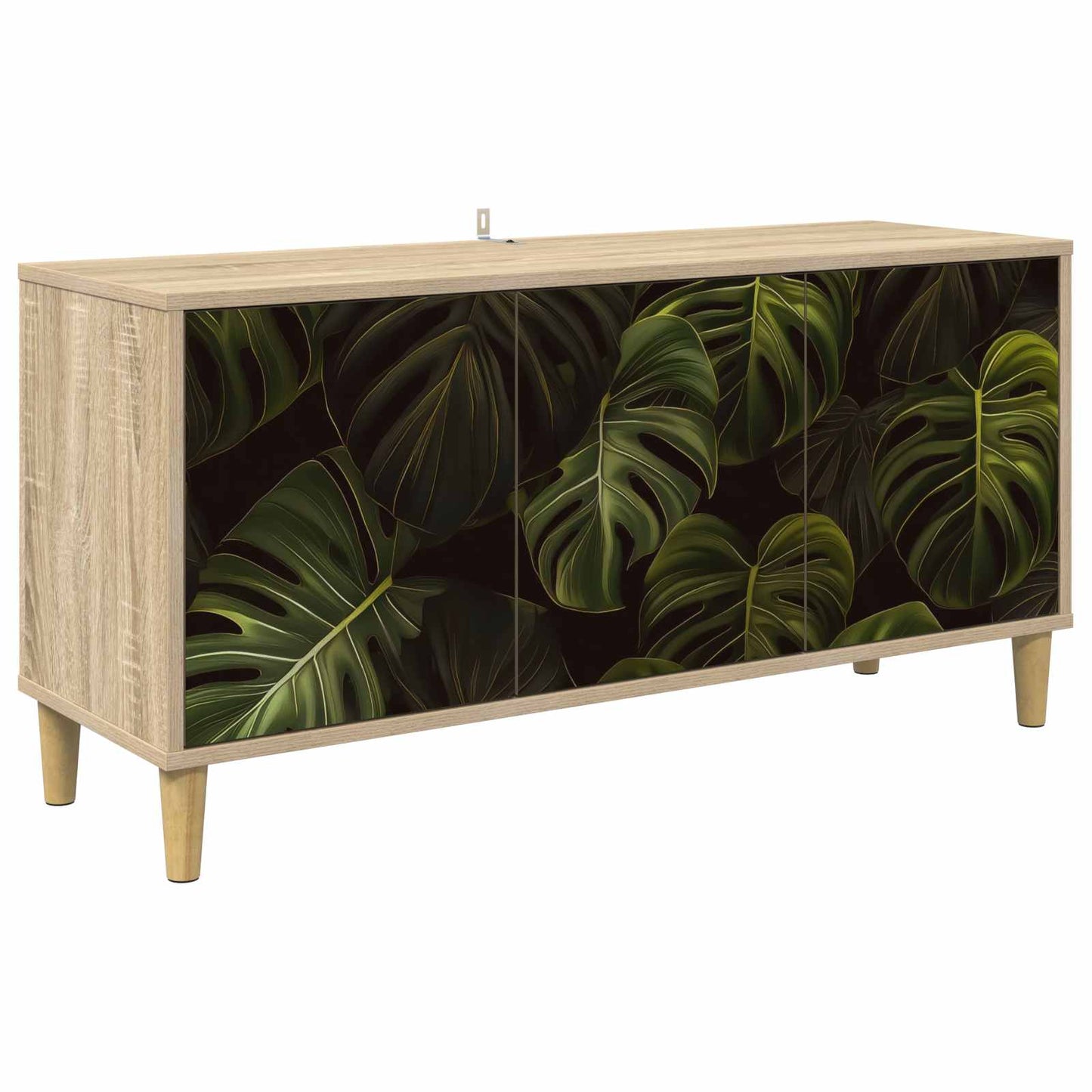 vidaXL TV Cabinet ELBURG 102 x 33 x 50 cm Sonoma Engineered Wood