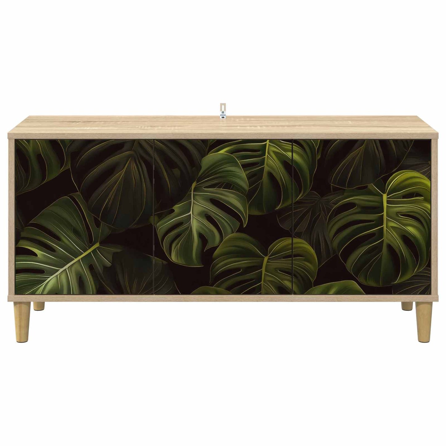 vidaXL TV Cabinet ELBURG 102 x 33 x 50 cm Sonoma Engineered Wood