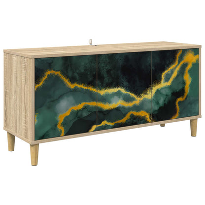 vidaXL TV Cabinet WIJHE 102 x 33 x 50 cm Sonoma Engineered Wood