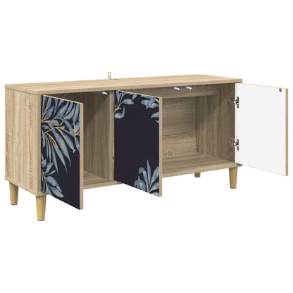 vidaXL TV Cabinet DOKKUM 102 x 33 x 50 cm Sonoma Engineered Wood