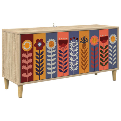 vidaXL TV Cabinet ESSEN 102 x 33 x 50 cm Sonoma Engineered Wood