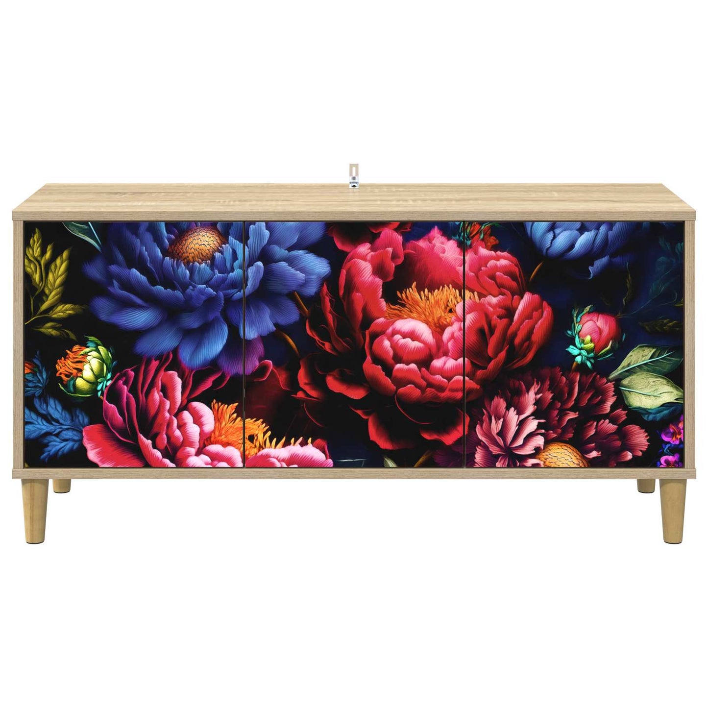 vidaXL TV Cabinet KIEL 102 x 33 x 50 cm Sonoma Engineered Wood