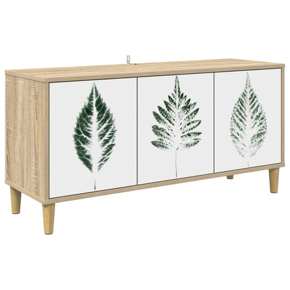 vidaXL TV Cabinet HANAU 102 x 33 x 50 cm Sonoma Engineered Wood