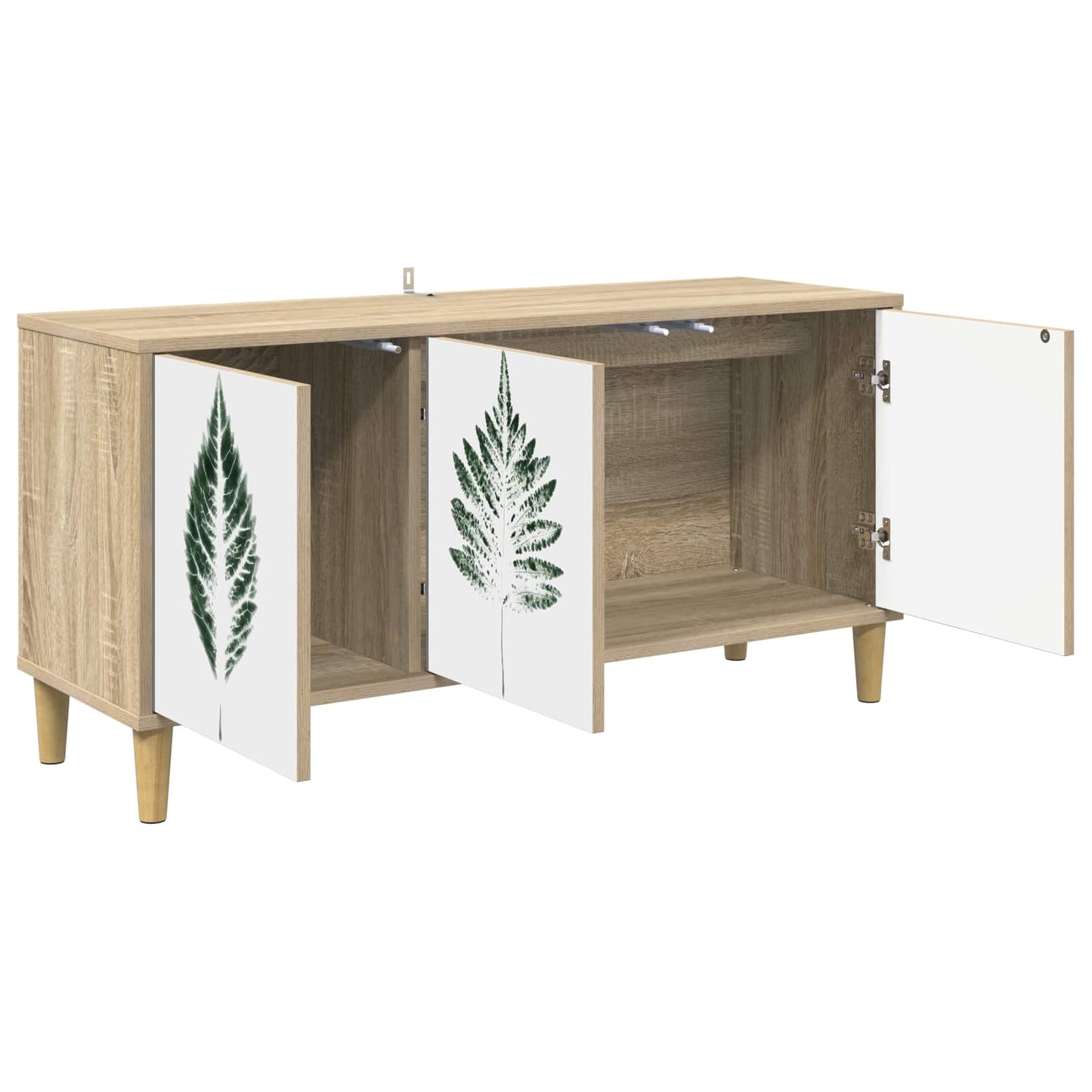 vidaXL TV Cabinet HANAU 102 x 33 x 50 cm Sonoma Engineered Wood