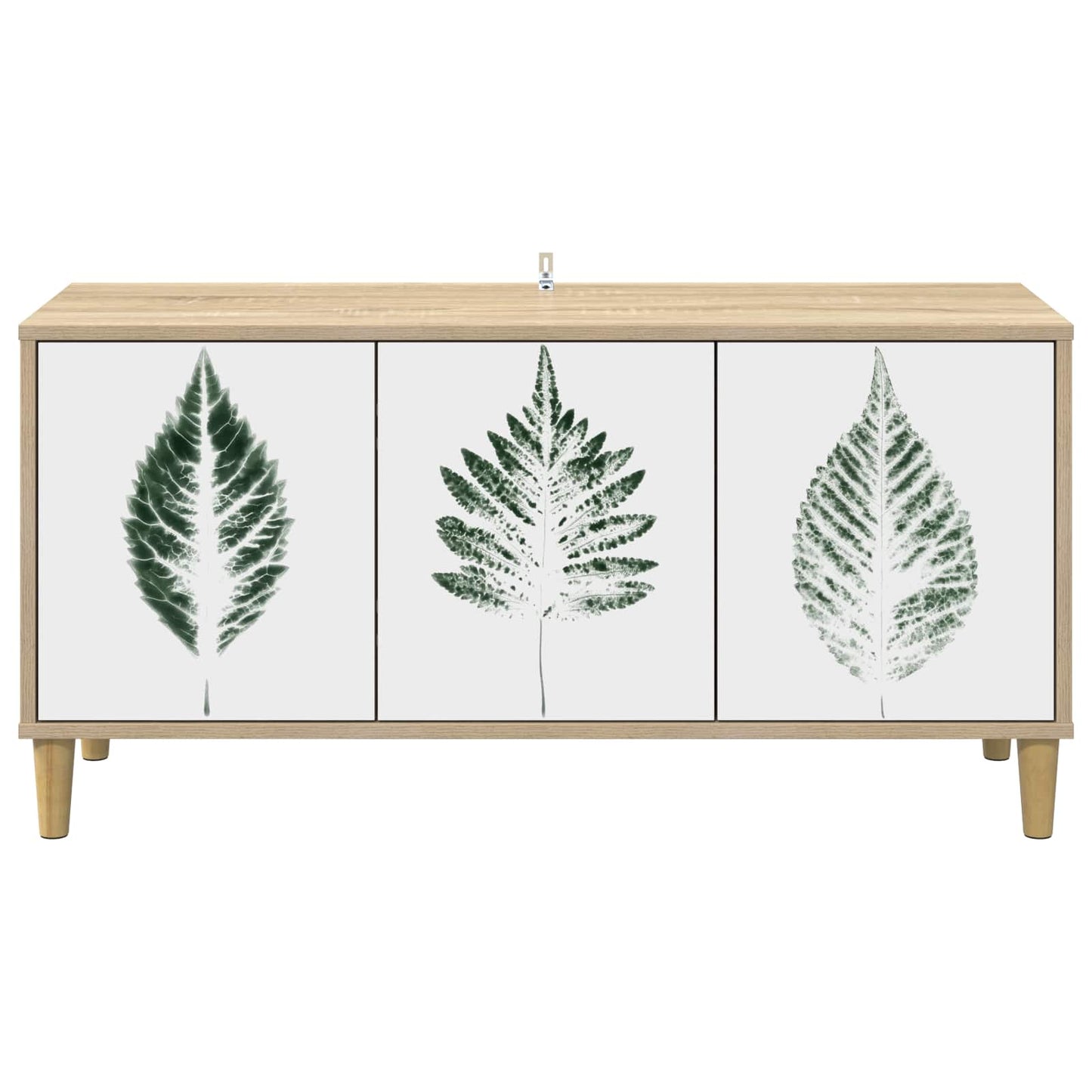 vidaXL TV Cabinet HANAU 102 x 33 x 50 cm Sonoma Engineered Wood