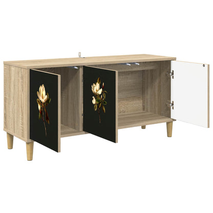vidaXL TV Cabinet BREMEN 102 x 33 x 50 cm Sonoma Engineered Wood