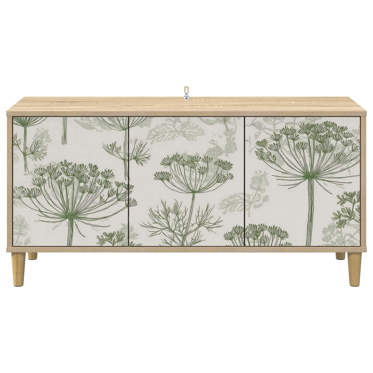 vidaXL TV Cabinet GOTHA 102 x 33 x 50 cm Sonoma Engineered Wood