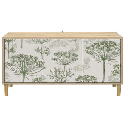 vidaXL TV Cabinet GOTHA 102 x 33 x 50 cm Sonoma Engineered Wood