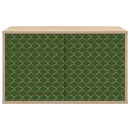 vidaXL Wall-mounted TV Cabinet GELEEN 69 x 33 x 40 cm Sonoma Oak
