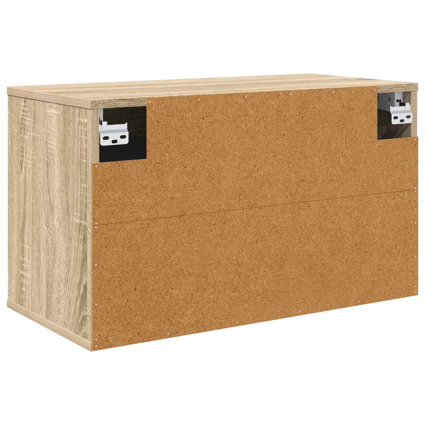vidaXL Wall-mounted TV Cabinet BORNE 69 x 33 x 40 cm Sonoma Oak