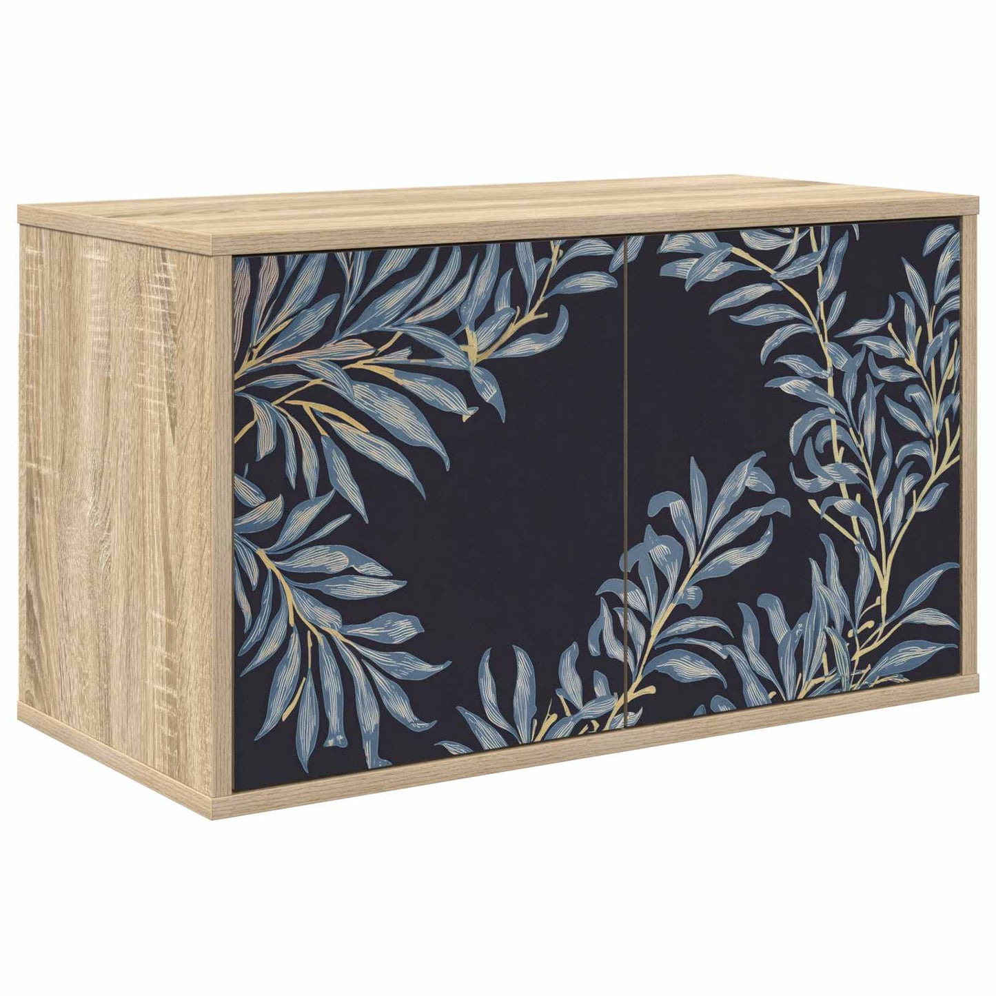 vidaXL Wall-mounted TV Cabinet DOKKUM 69 x 33 x 40 cm Sonoma Oak