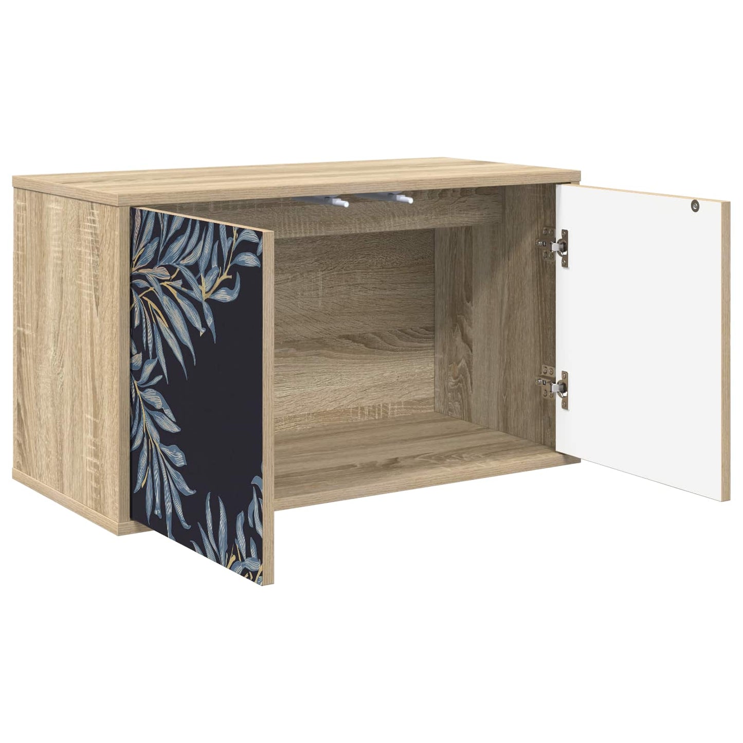 vidaXL Wall-mounted TV Cabinet DOKKUM 69 x 33 x 40 cm Sonoma Oak