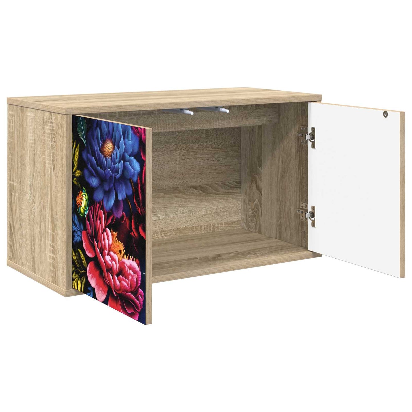 vidaXL Wall-mounted TV Cabinet KIEL 69 x 33 x 40 cm Sonoma Oak