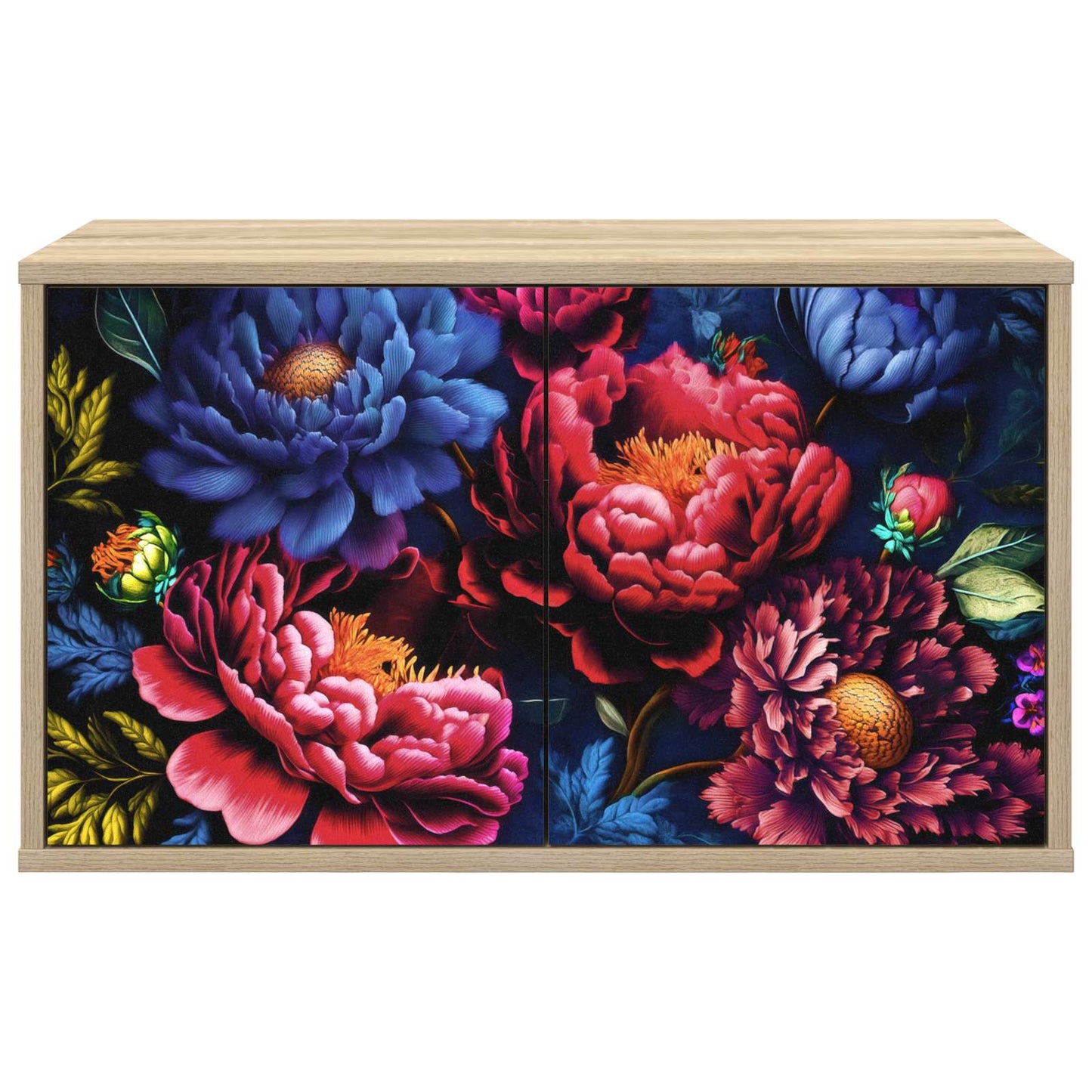 vidaXL Wall-mounted TV Cabinet KIEL 69 x 33 x 40 cm Sonoma Oak