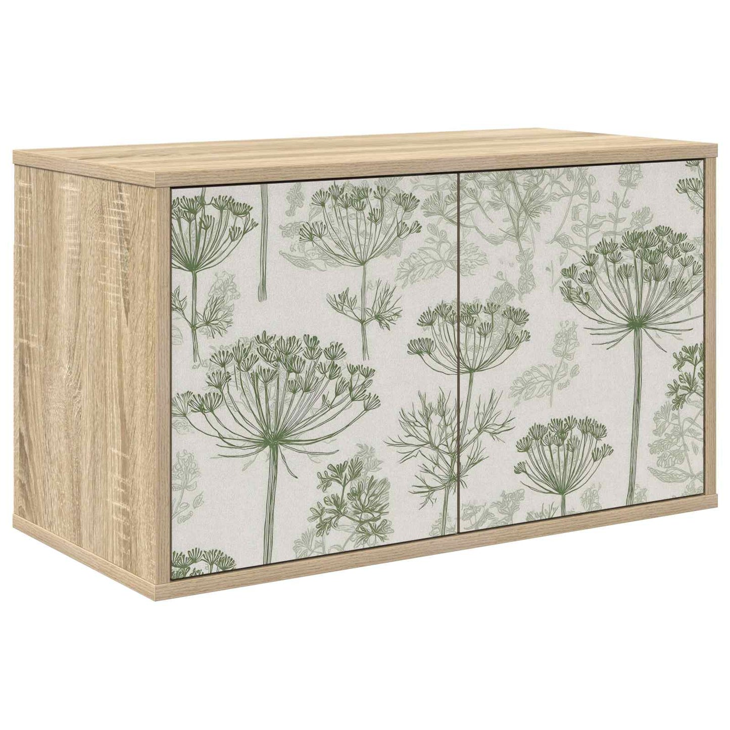 vidaXL Wall-mounted TV Cabinet GOTHA 69 x 33 x 40 cm Sonoma Oak