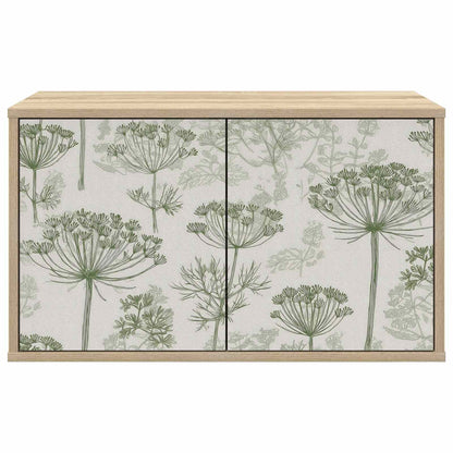 vidaXL Wall-mounted TV Cabinet GOTHA 69 x 33 x 40 cm Sonoma Oak