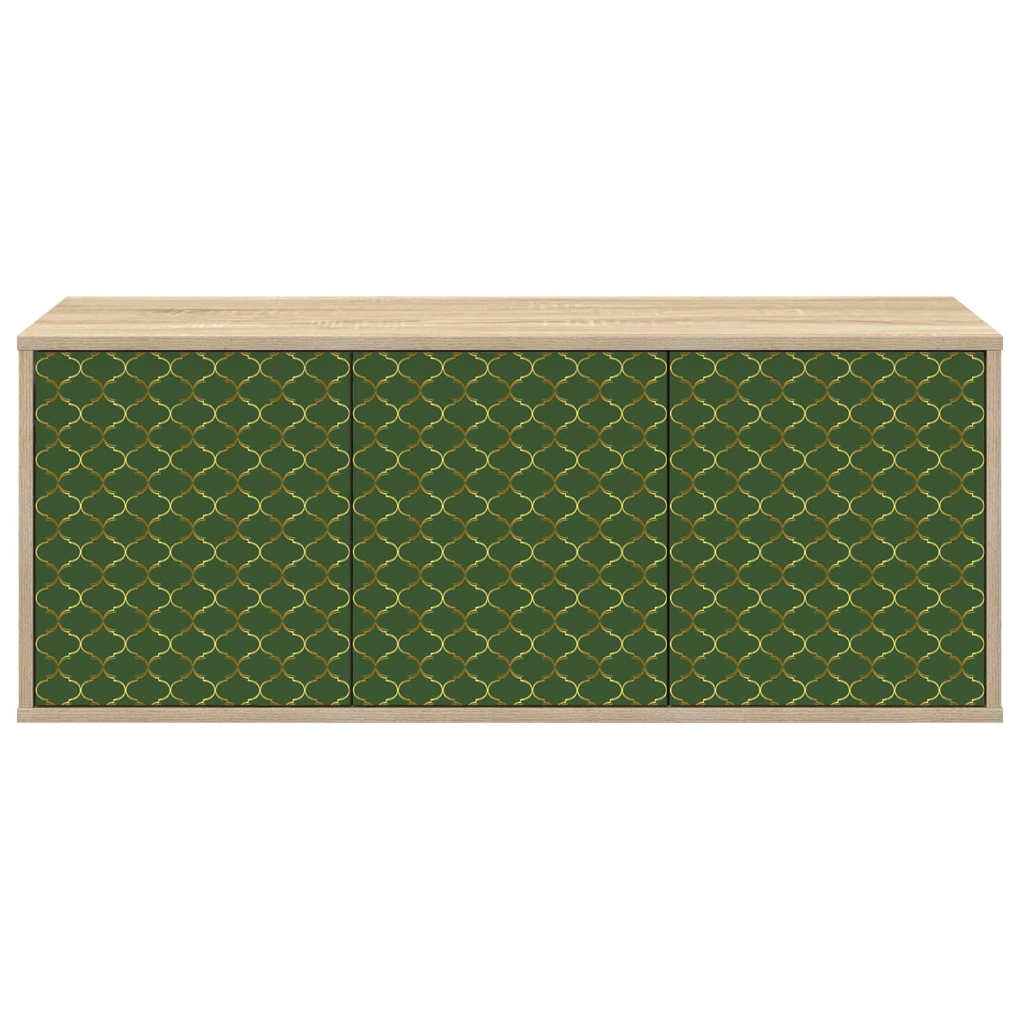 vidaXL Wall-mounted TV Cabinet GELEEN 102 x 33 x 40 cm Sonoma Oak