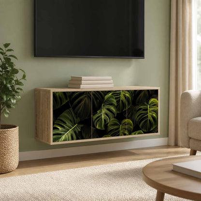vidaXL Wall-mounted TV Cabinet ELBURG 102 x 33 x 40 cm Sonoma Oak