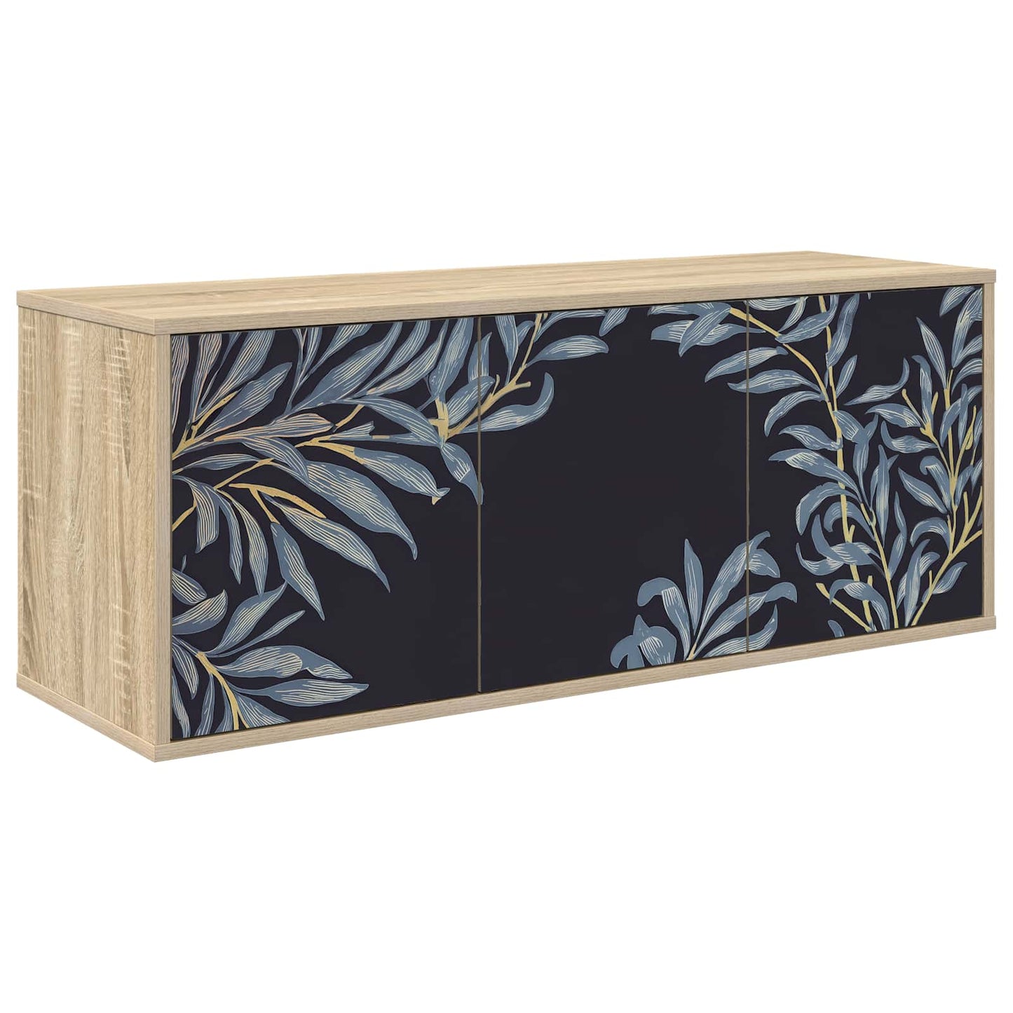 vidaXL Wall-mounted TV Cabinet DOKKUM 102 x 33 x 40 cm Sonoma Oak