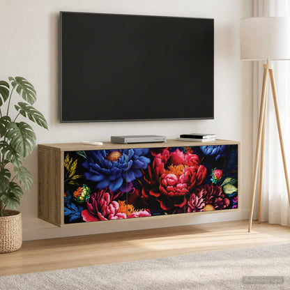 vidaXL Wall-mounted TV Cabinet KIEL 102 x 33 x 40 cm Sonoma Oak