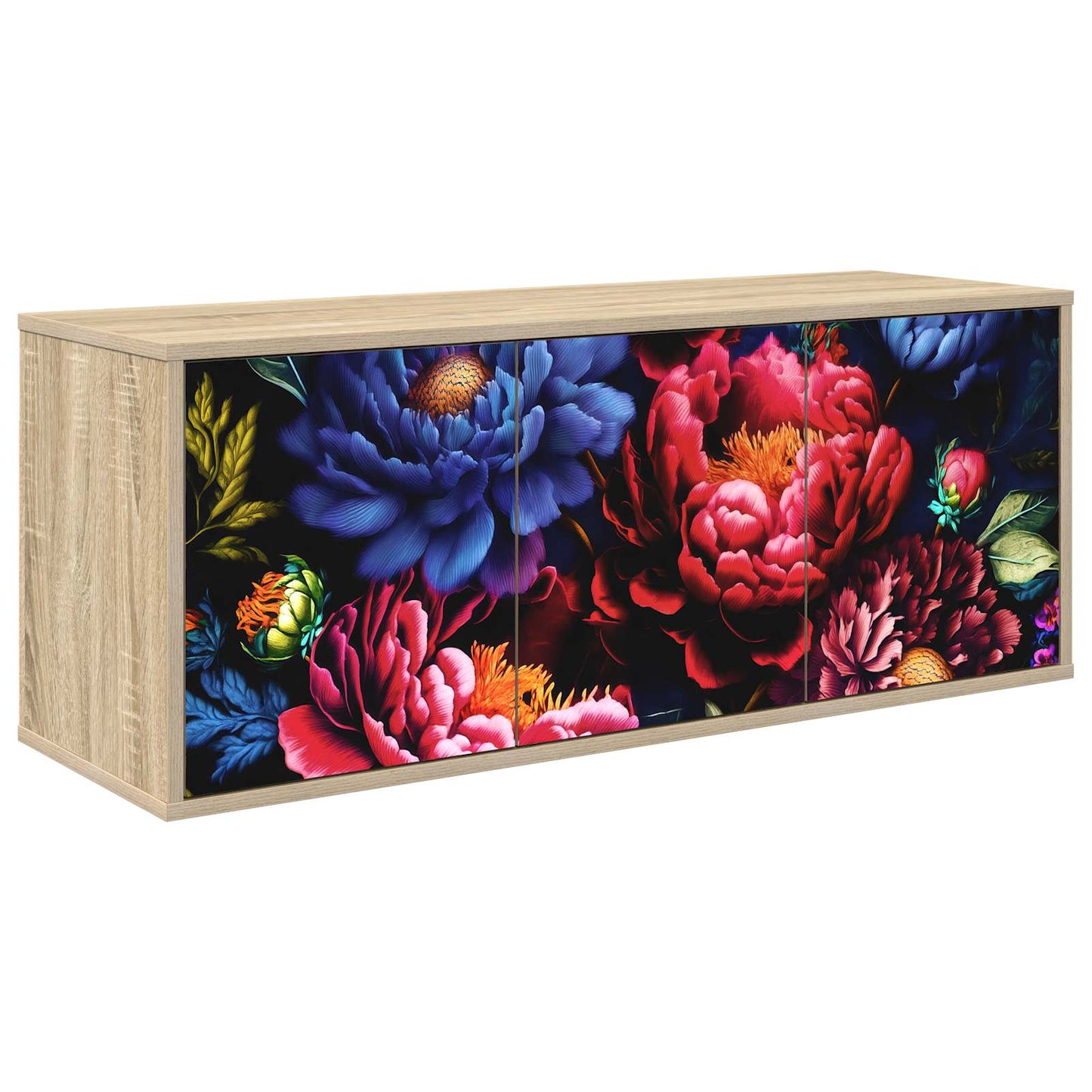 vidaXL Wall-mounted TV Cabinet KIEL 102 x 33 x 40 cm Sonoma Oak