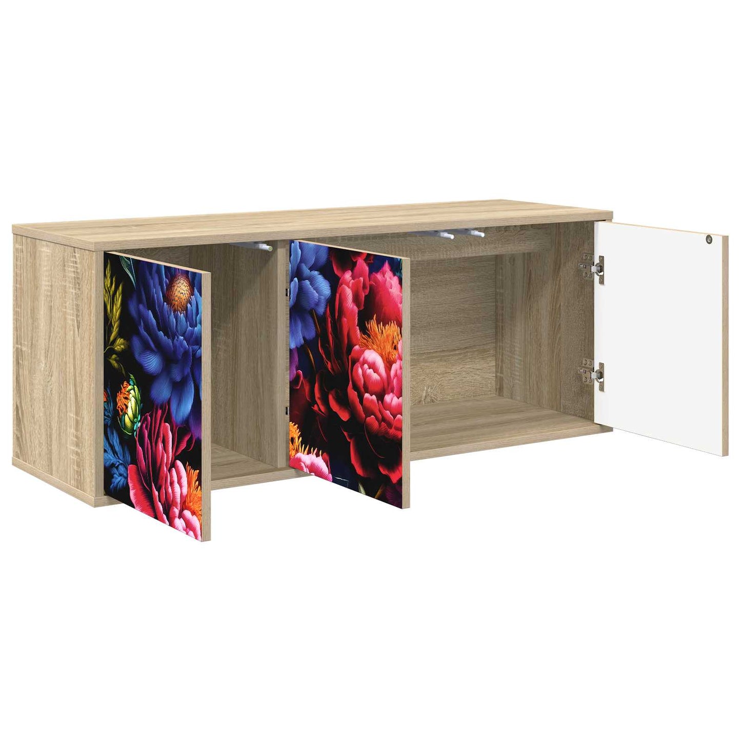 vidaXL Wall-mounted TV Cabinet KIEL 102 x 33 x 40 cm Sonoma Oak