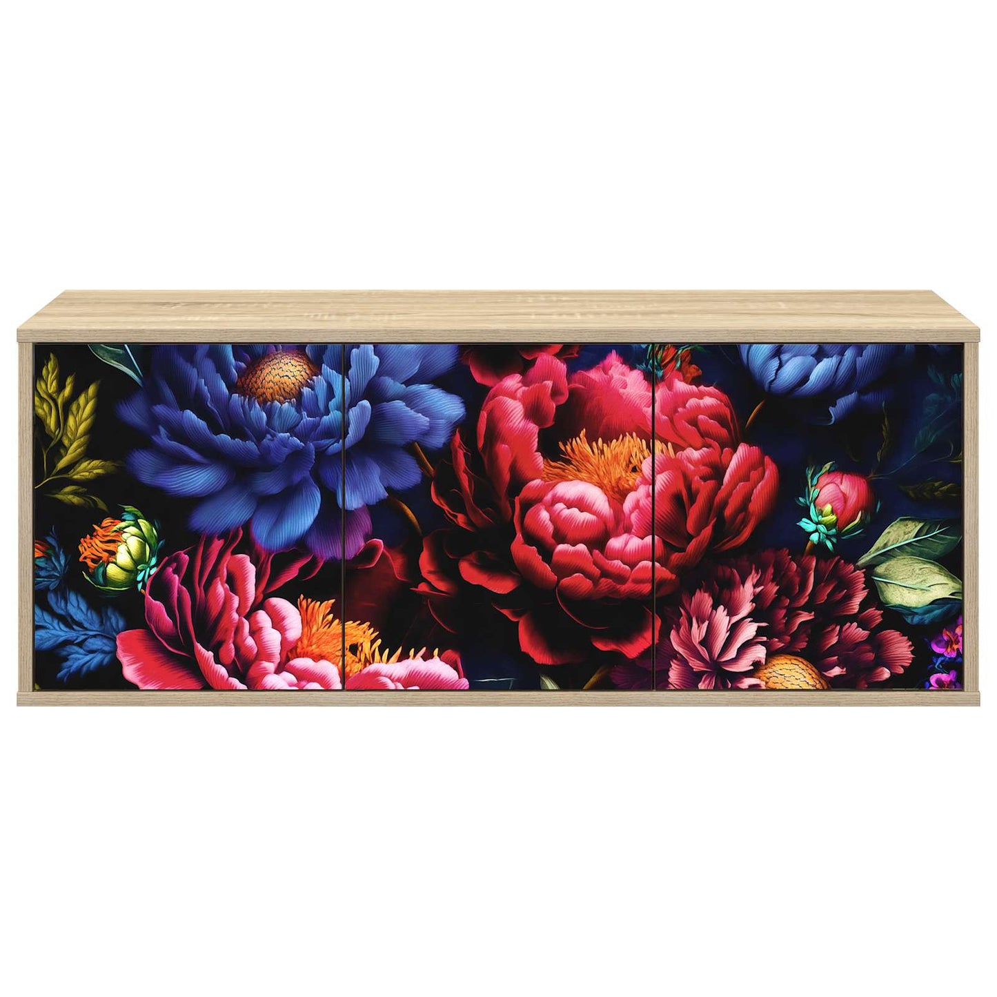vidaXL Wall-mounted TV Cabinet KIEL 102 x 33 x 40 cm Sonoma Oak