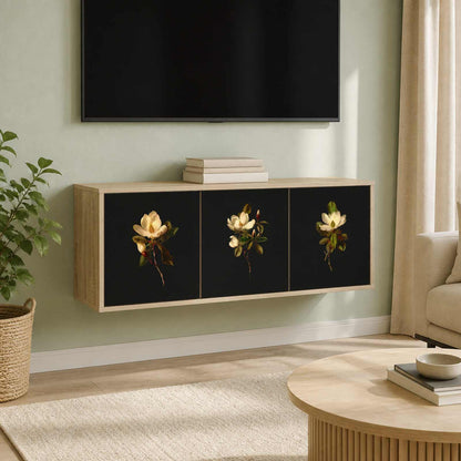 vidaXL Wall-mounted TV Cabinet BREMEN 102 x 33 x 40 cm Sonoma Oak